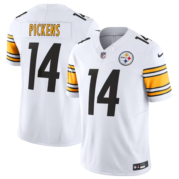 Pittsburgh Steelers #14 George Pickens White 2023 F.U.S.E. Vapor Untouchable Limited Jersey - Zenithce