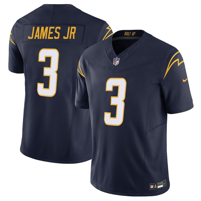 Los Angeles Chargers #3 Derwin James JR Navy 2025 F.U.S.E Vapor Limited Stitched Jersey - Zenithce