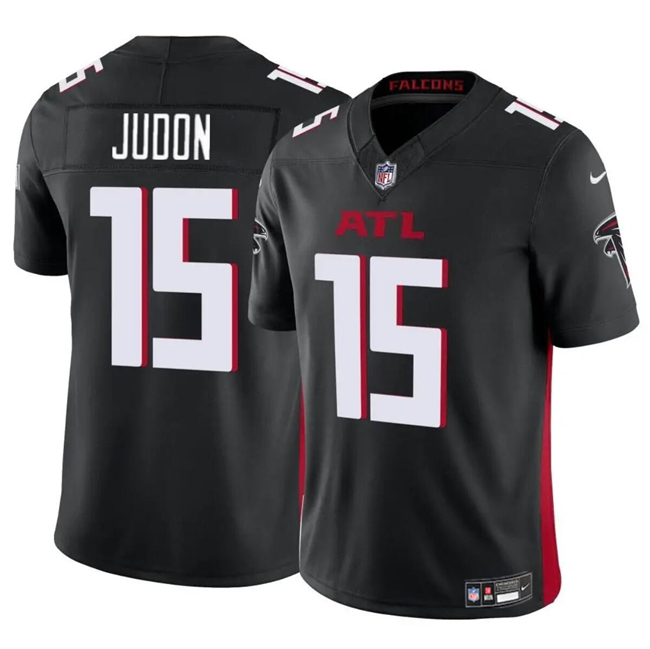 Atlanta Falcons #15 Matthew Judon Black 2024 F.U.S.E Vapor Untouchable Limited Stitched Jersey - Zenithce