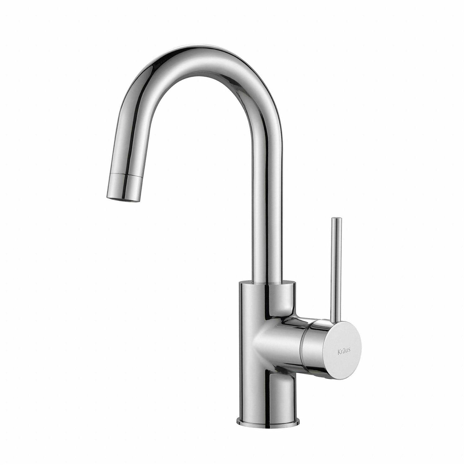 Kraus Oletto Single Handle Pull-Down Kitchen Faucet KPF-2820MBSFSB - Zenithce