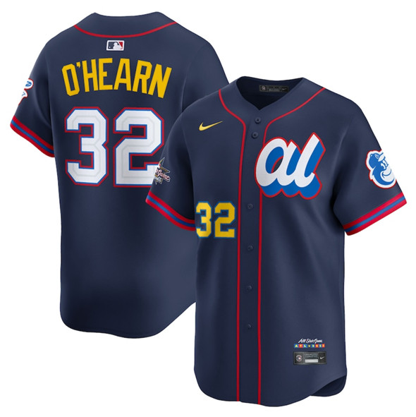 American League #32 Ryan O'Hearn Navy 2025 All-Star Edition Limited Stitched Jersey - Zenithce