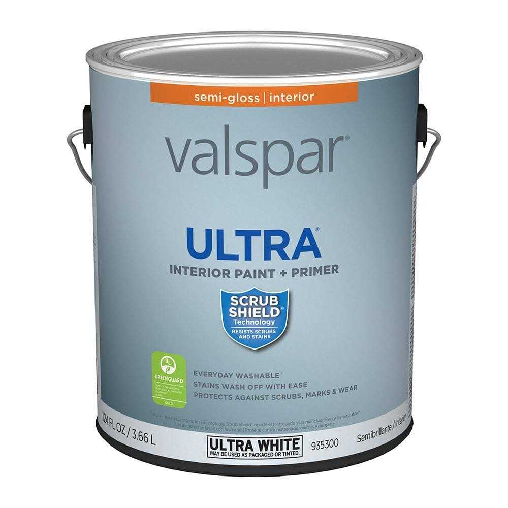 Valspar Signature Semi-Gloss Ultra White Tintable Interior Paint - Zenithce