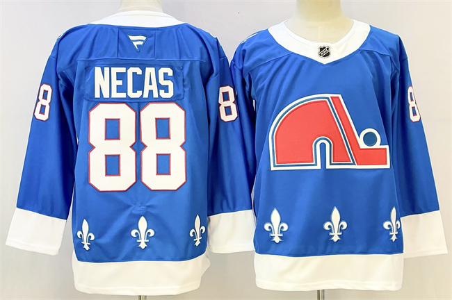 Colorado Avalanche #88 Martin Necas Blue 2025 Stitched Jersey - Zenithce