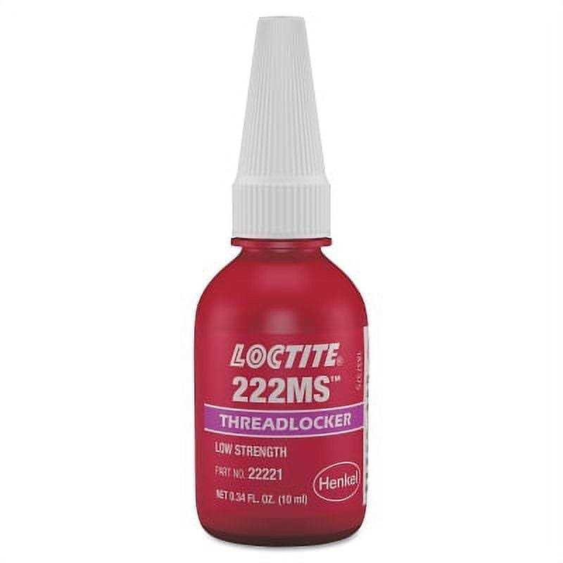 Loctite 222MS Threadlocker Low Strength/Small Screw - Zenithce
