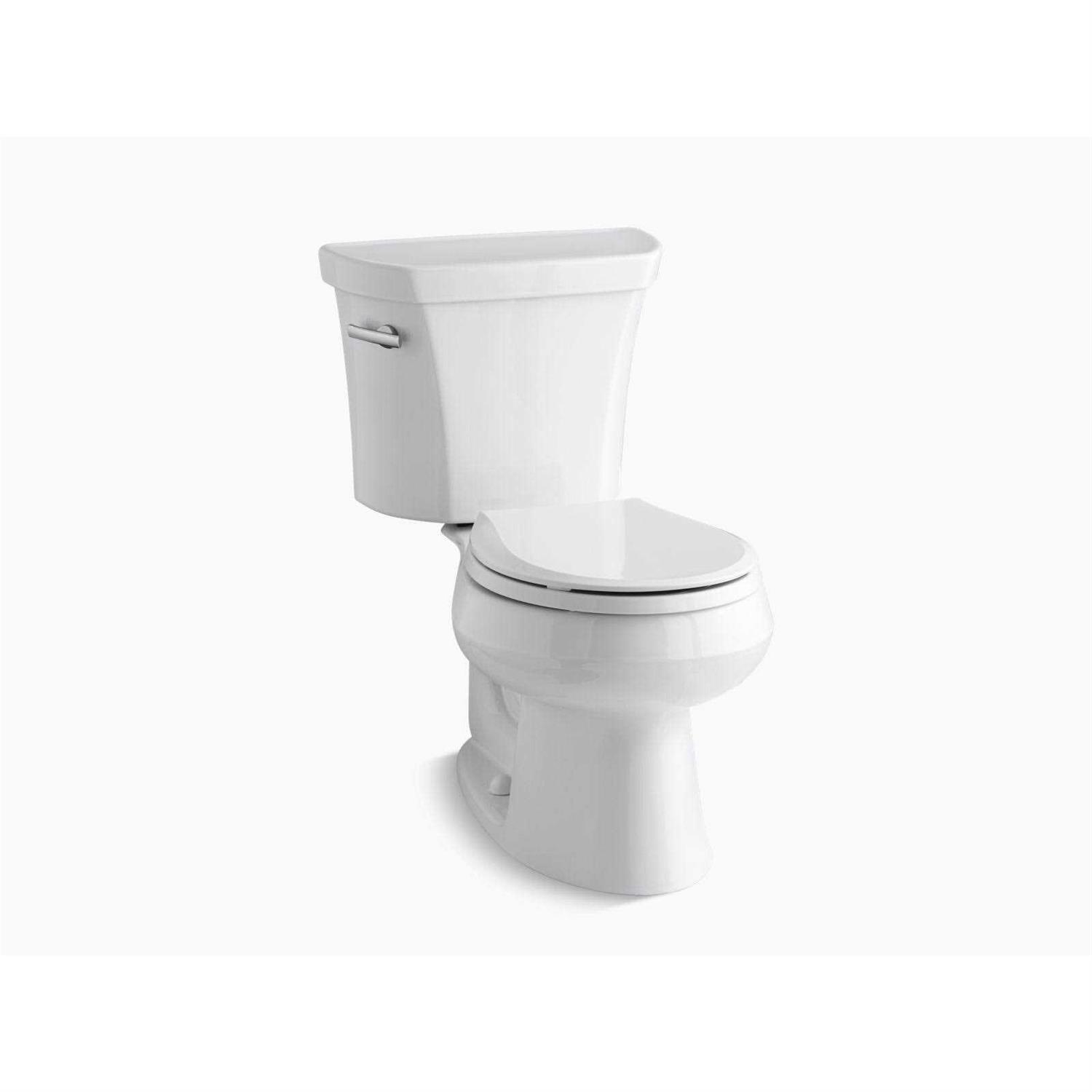 KOHLER Wellworth Classic Two-Piece Round-Front 1.28 GPF Toilet - Zenithce