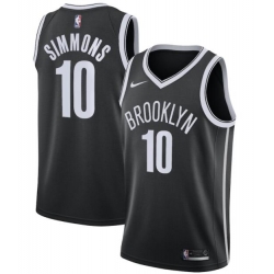 Brooklyn Nets 10 Ben Simmons Icon Edition Swingman Jersey - Zenithce