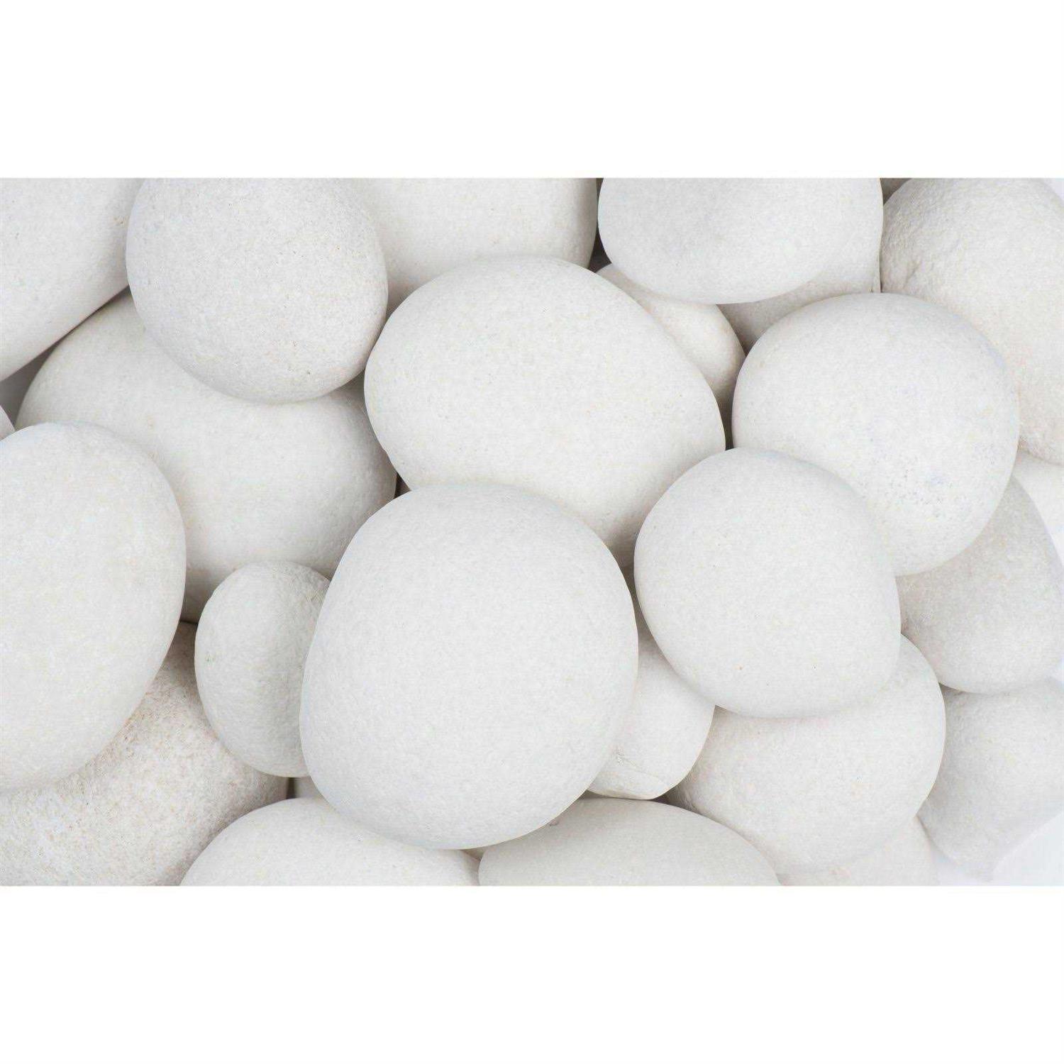 Rain Forest Large Black Super Polished Pebbles - Zenithce