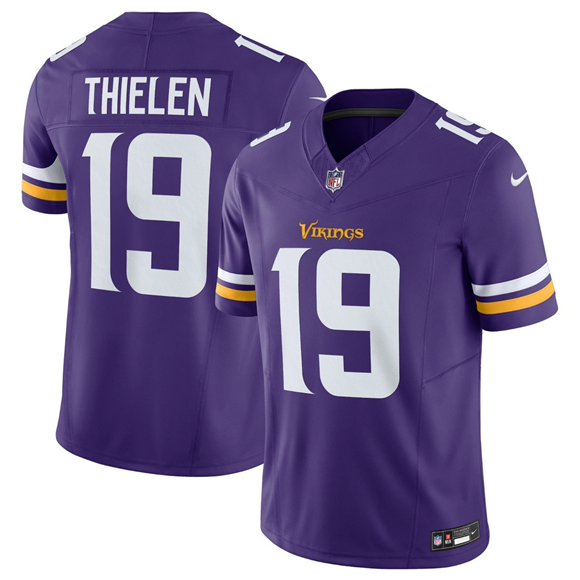 Minnesota Vikings #19 Adam Thielen Purple 2024 F.U.S.E. Vapor Untouchable Limited Football Stitched Jersey - Zenithce