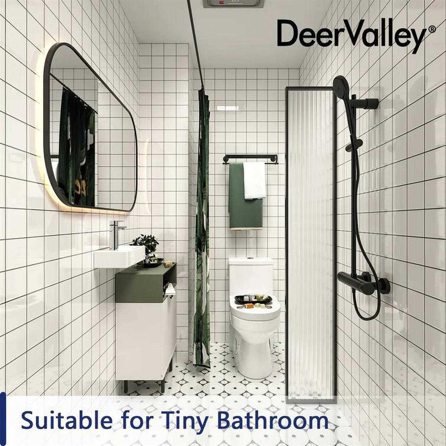 DeerValley DV-1F52807 Symmetry 1.28 GPF Elongated One-Piece Toilet - Zenithce
