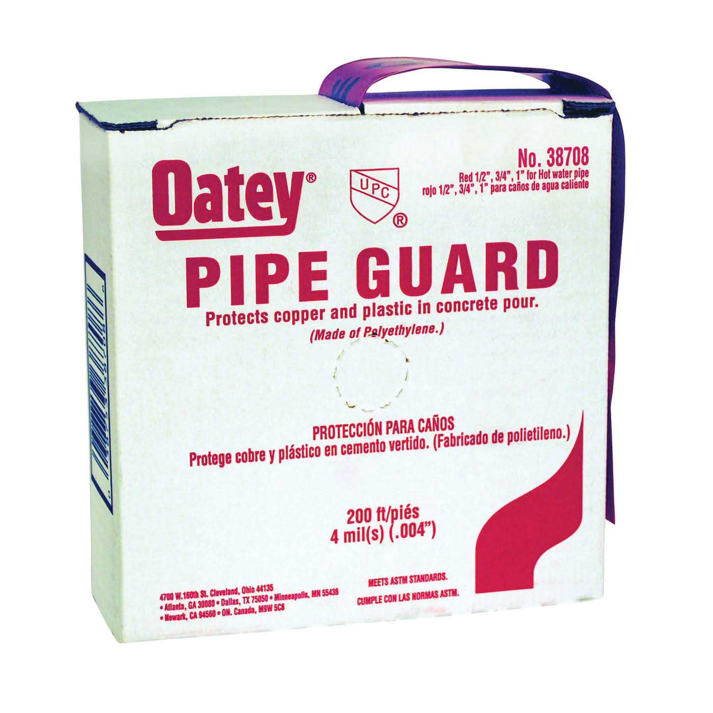 Oatey 200 Pipe Guard - Zenithce