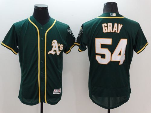 Athletics #54 Sonny Gray Green Flexbase Authentic Collection Stitched Jersey - Zenithce