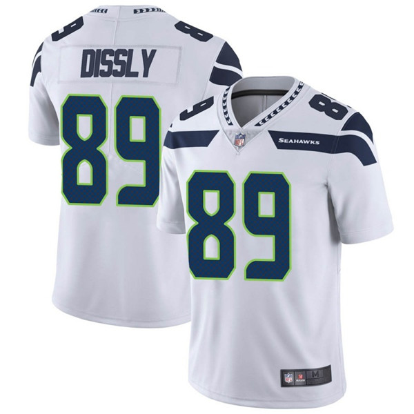 Seattle Seahawks #89 Will Dissly White Vapor Untouchable Limited Stitched Jersey - Zenithce