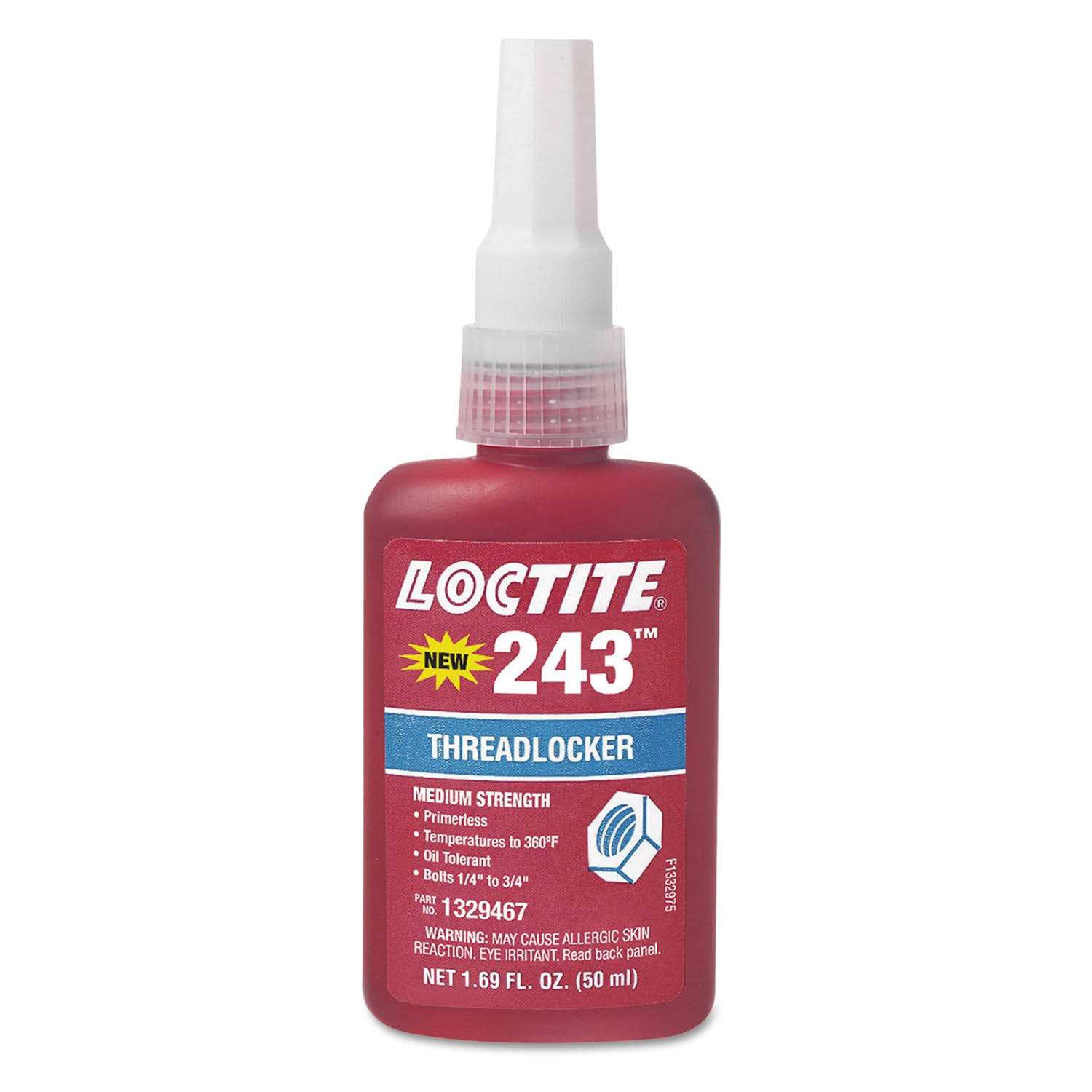 Loctite 242 Medium Strength Threadlocker - Zenithce