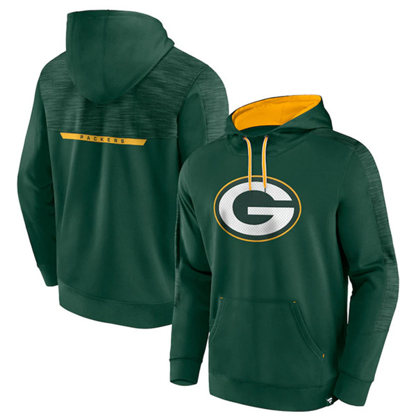 Green Bay Packers Green Defender Evo Pullover Hoodie - Zenithce