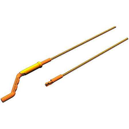 Flexisnake The Drain Weasel 1.5 ft. L Hair Clog Tool DWMH-20-1024 - Zenithce