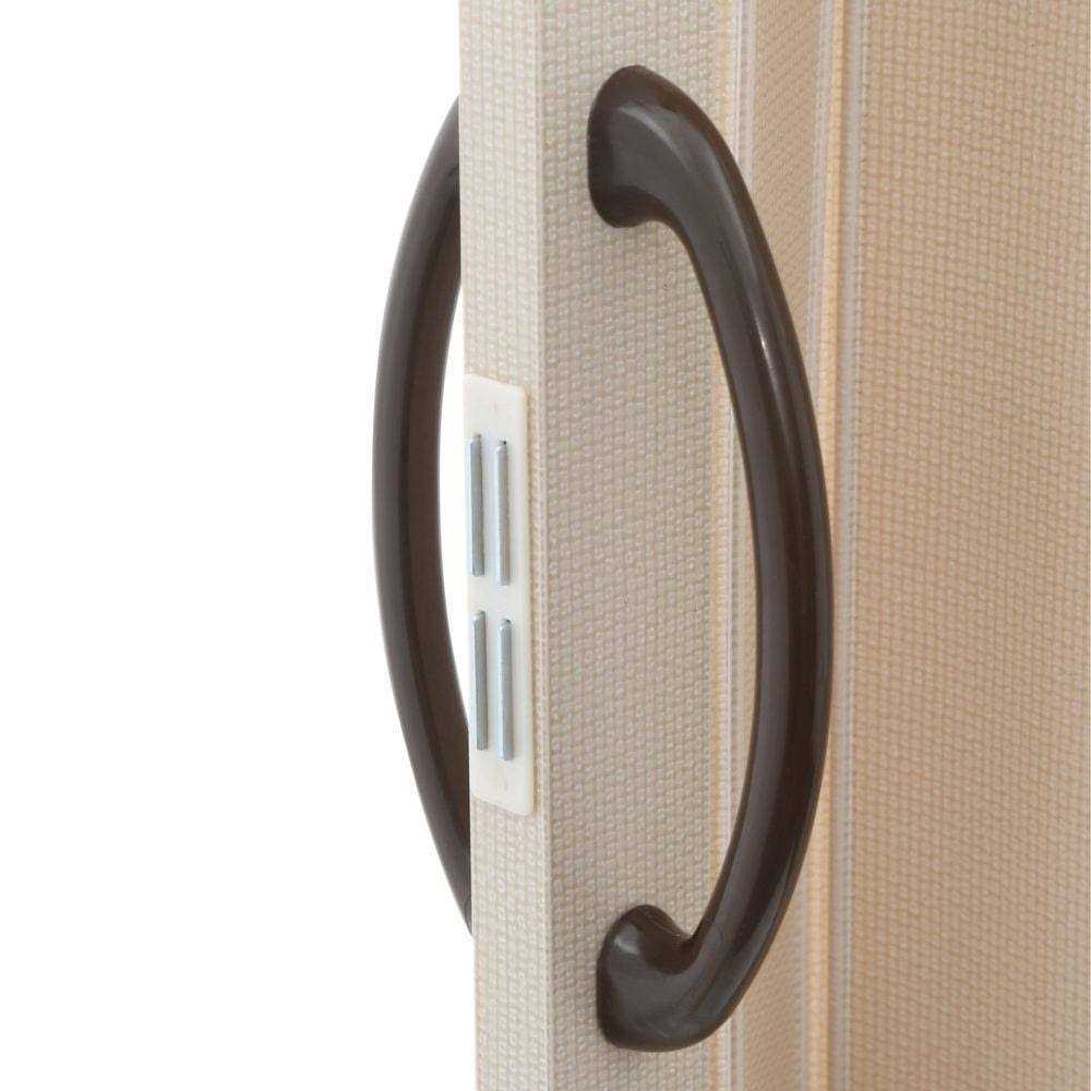 Spectrum 36 in. x 80 in. Century Vinyl White Frosted Square Acrylic Accordion Door - Zenithce