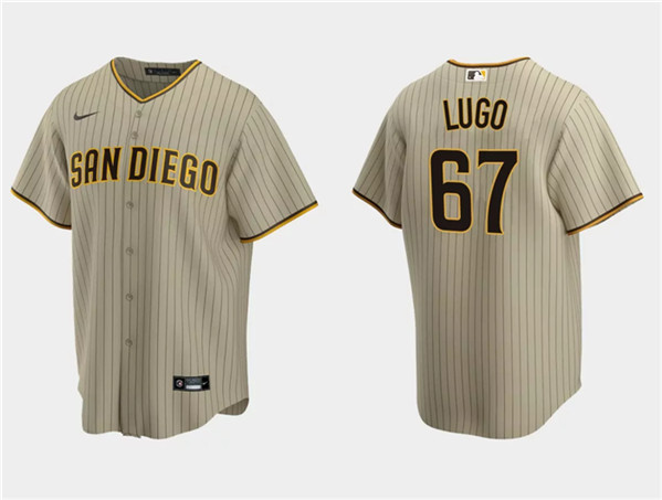 San Diego Padres #67 Seth Lugo Tan Cool Base Stitched Jersey - Zenithce