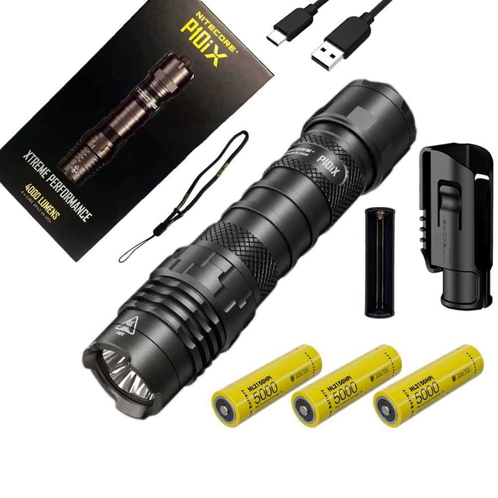 Nitecore P10iX 4000 Lumen Flashlight - Zenithce