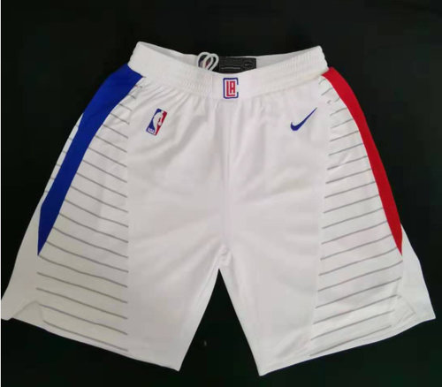Clippers White Swingman Shorts - Zenithce