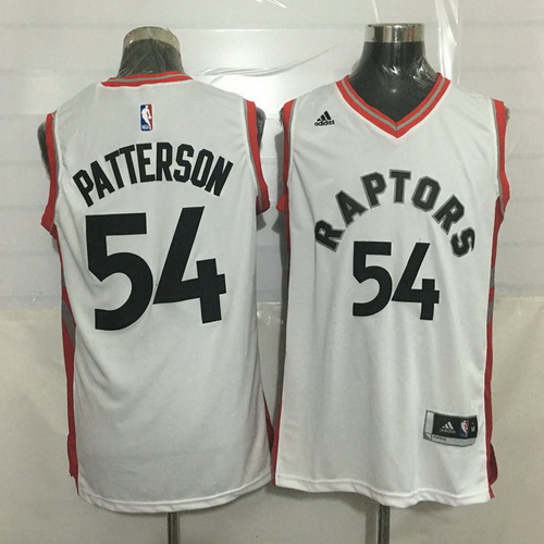 Toronto Raptors #54 Patrick Patterson White New Rev 30 Swingman Jersey - Zenithce