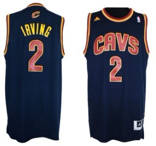 Cleveland Cavaliers #2 Kyrie Irving Revolution 30 Swingman Navy Blue Jersey - Zenithce