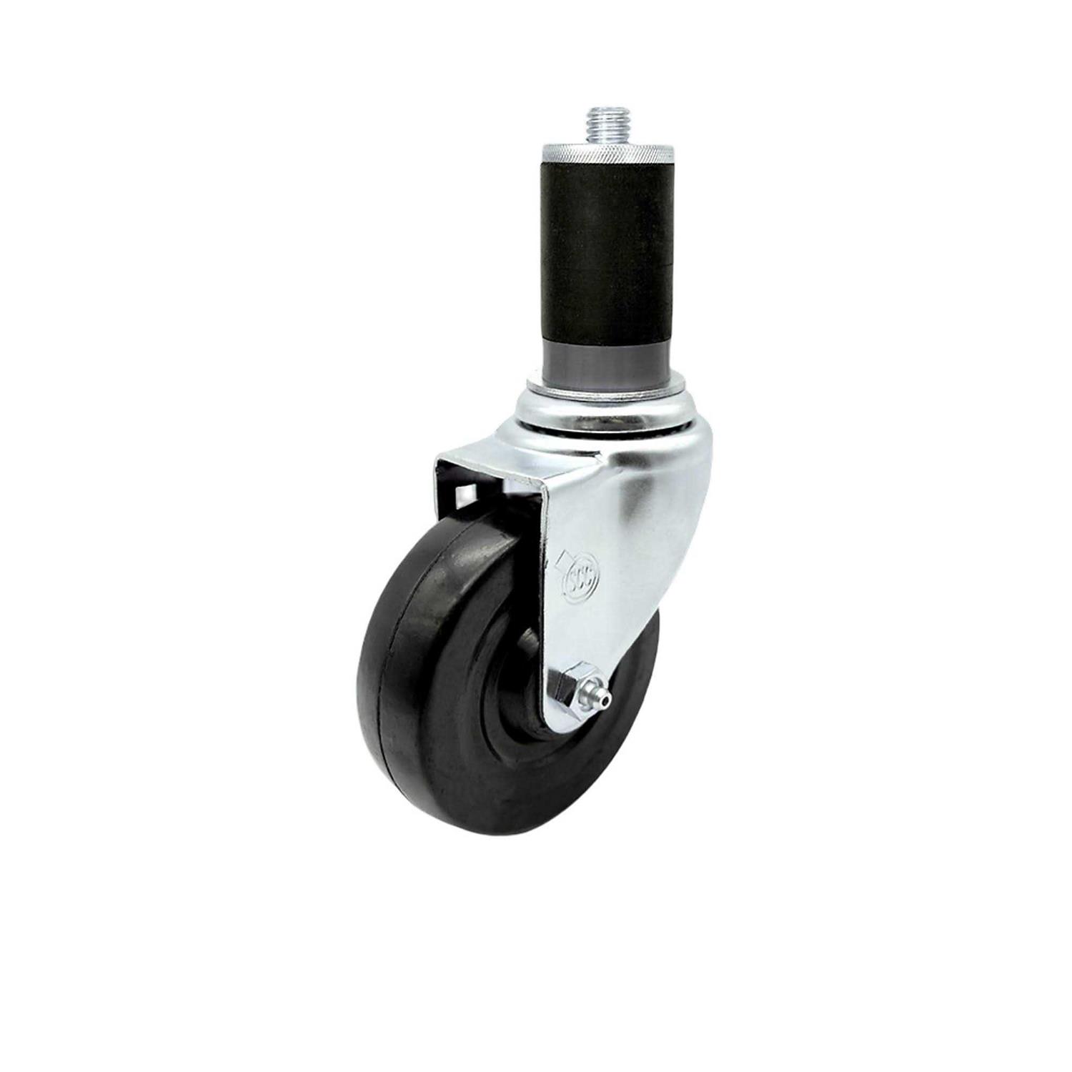 Service Caster Ss Hard Rubber - Zenithce