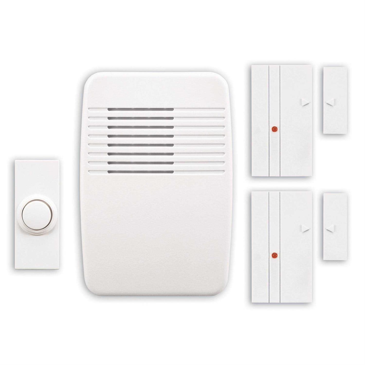Heath-Zenith SL-7582-03 Wireless Wired Doorbell - Zenithce