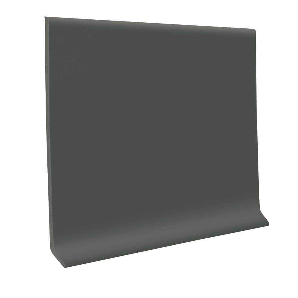 Roppe Black 4 in. x 120 ft. x Vinyl Wall Cove Base Coil - Zenithce