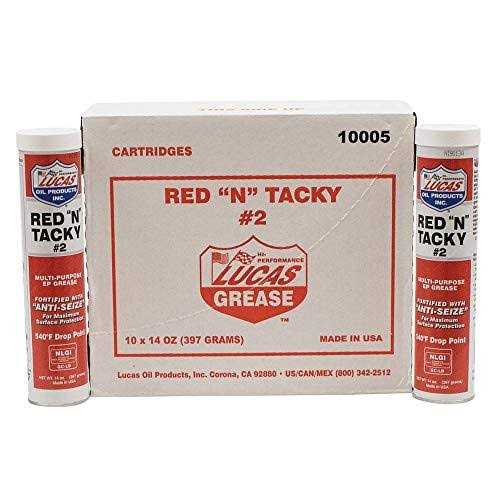 Lucas Oil Red N Tacky Grease 11025 - Zenithce