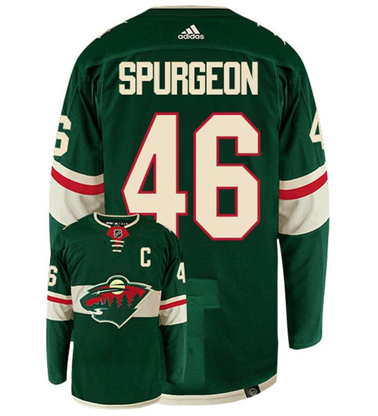 Minnesota Wild #46 Jared Spurgeon Green Stitched Jersey - Zenithce