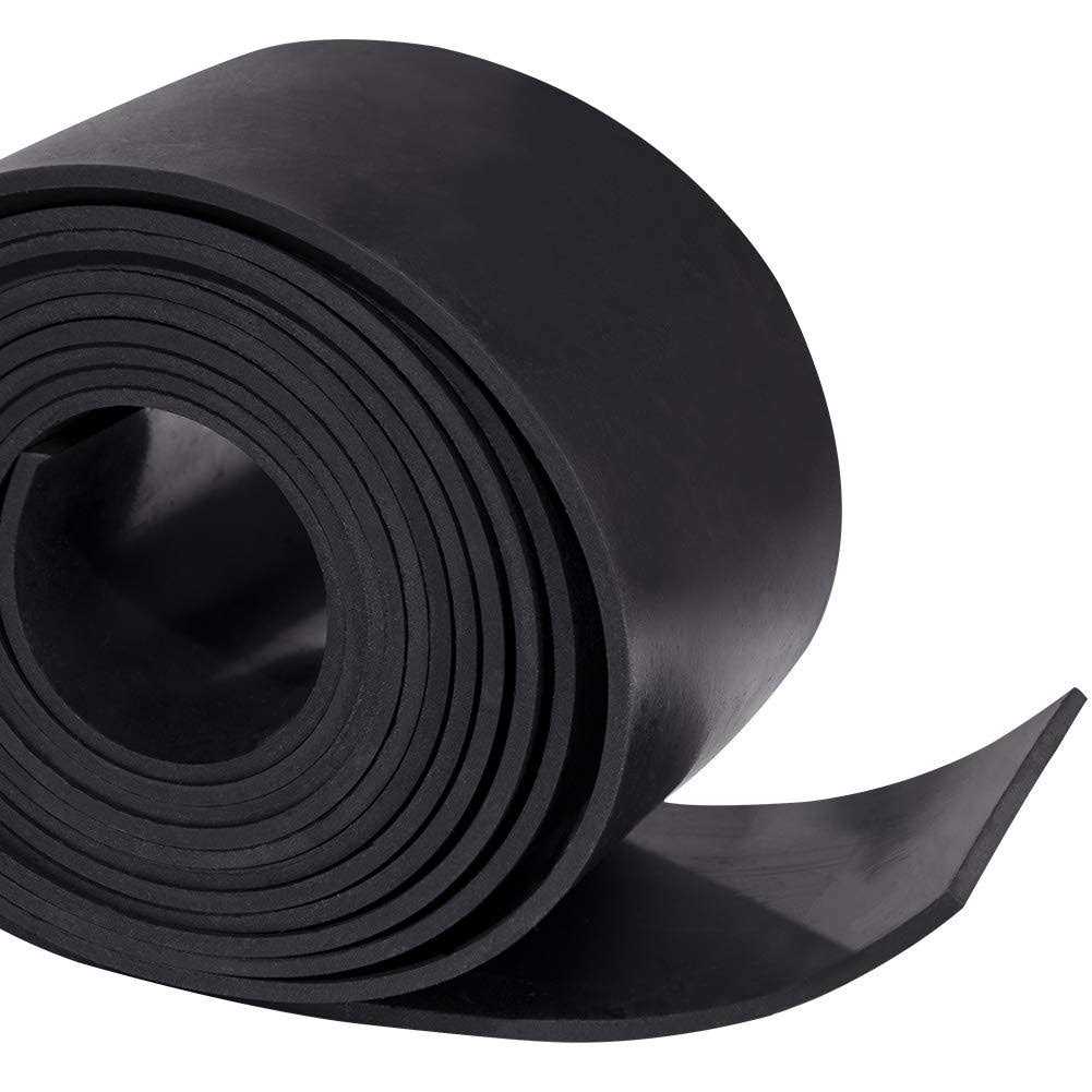 Torrami Neoprene Rubber Sheet Roll 18 Inch Thick x Wide x 24 Inch Long for Diy Gaskets - Zenithce