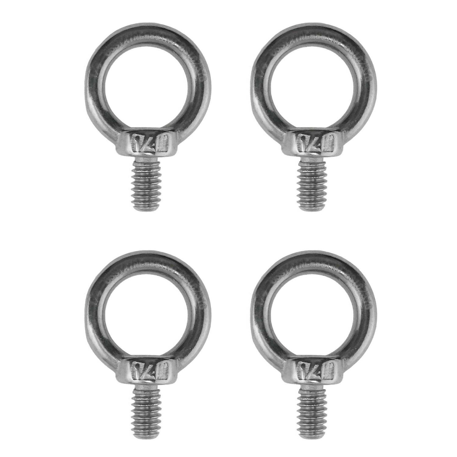 US Stainless Stainless Steel 316 Lifting Eye Bolt UNC Marine Grade - Zenithce