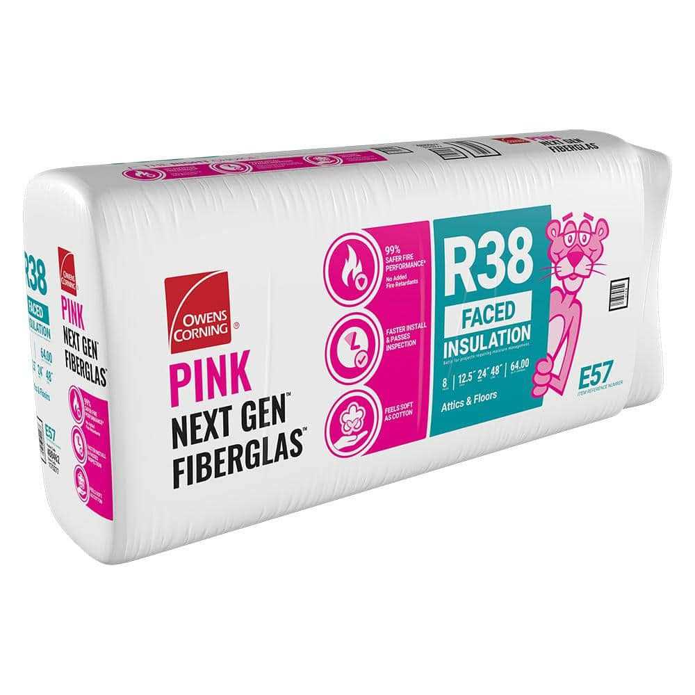 Owens Corning R-30 Faced Fiberglass Insulation Batt 48 - Zenithce