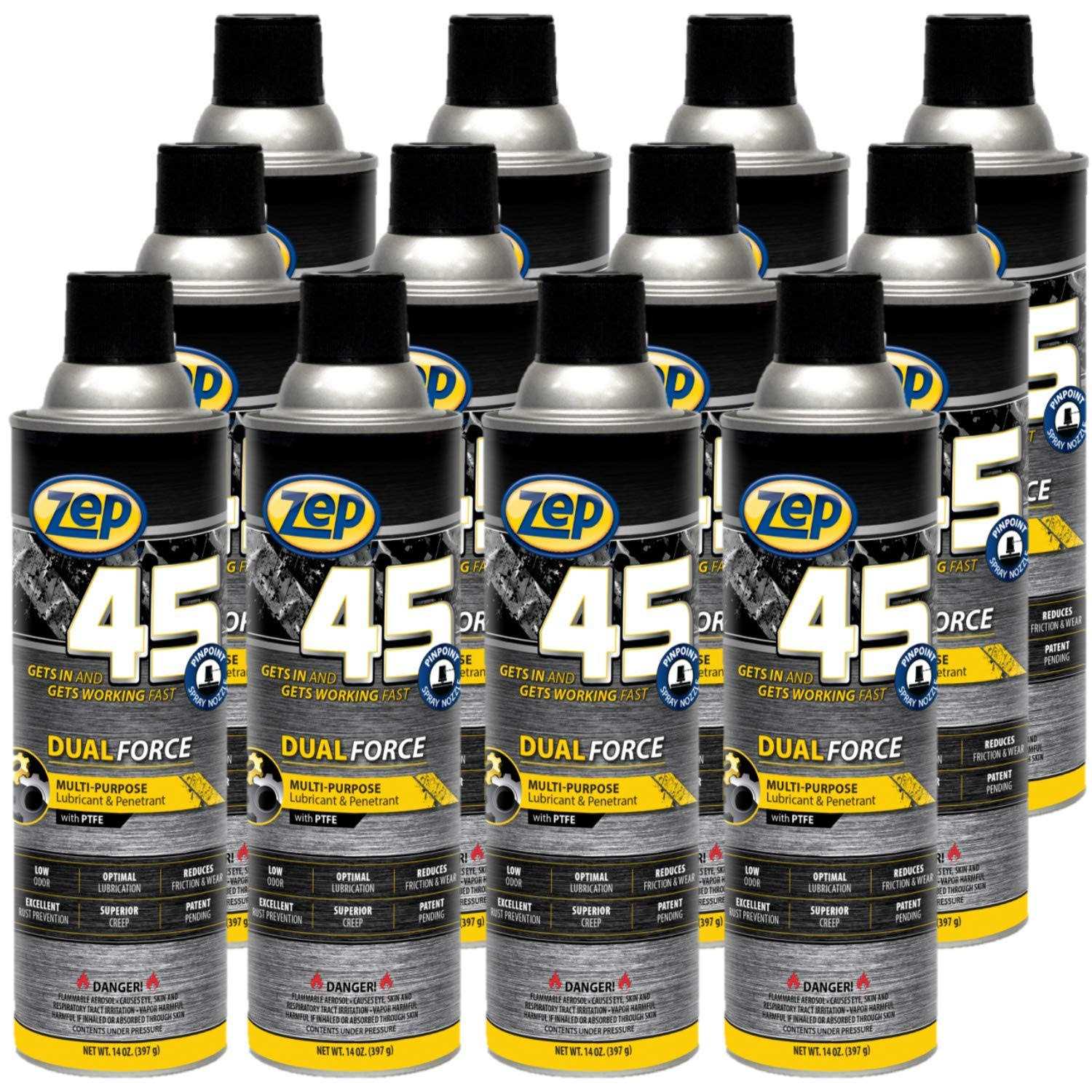 Zep 45 Dual-Force Lubricant/Penetrant 374301 - Zenithce