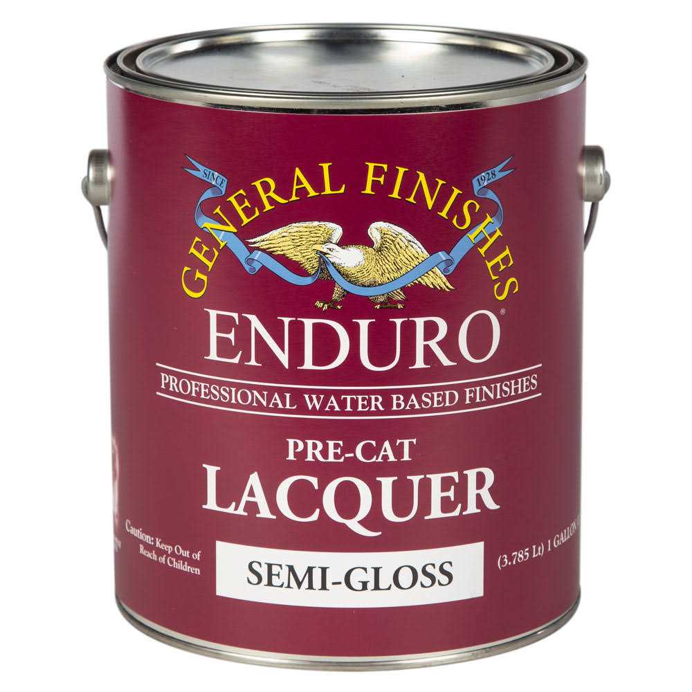 General Finishes Enduro Pre-Cat Water Based Lacquer - Zenithce