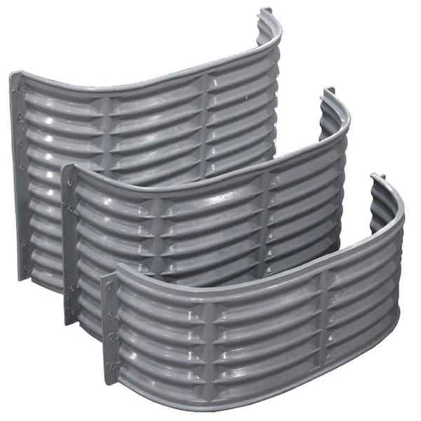 Shape Products 53 in. W x 38 in. D x 2-1/2 in. H Premium Square Flat Window Well Cover - Zenithce