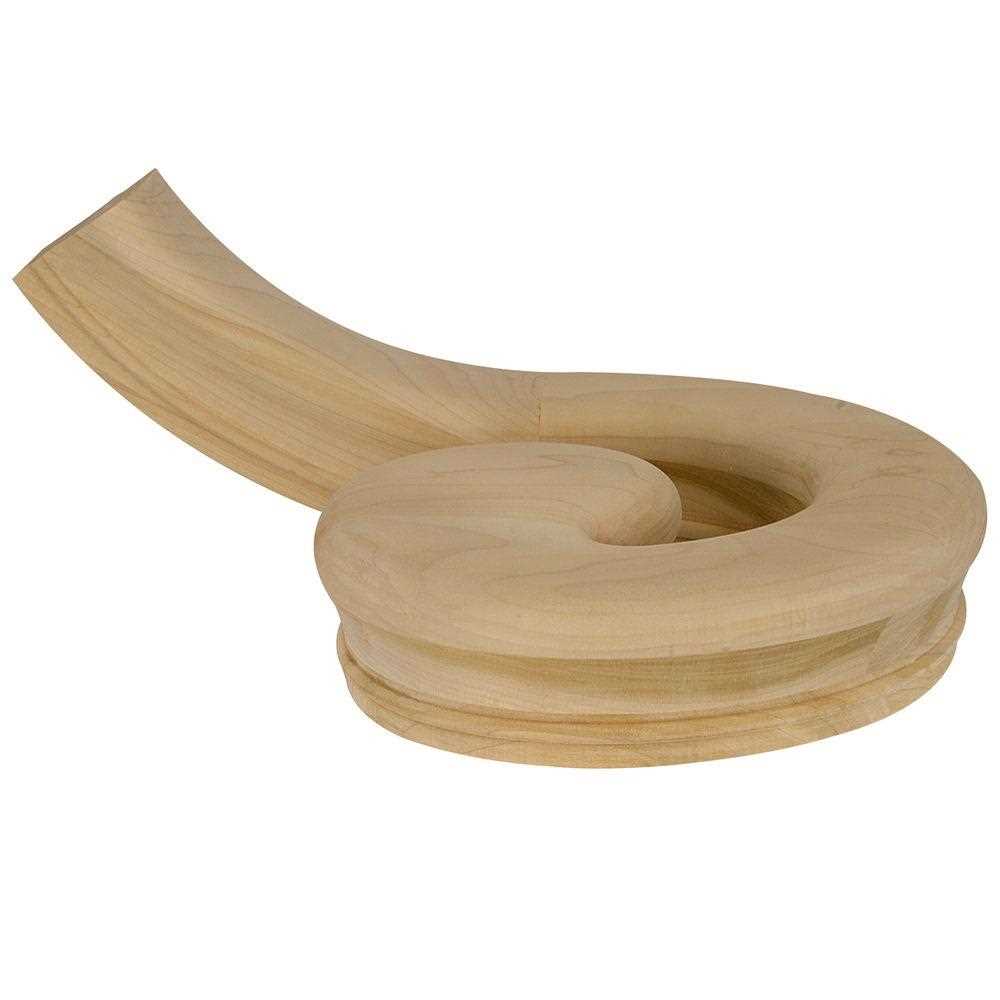Stair Parts 6510 Unfinished Red Oak Stair Handrail - Zenithce