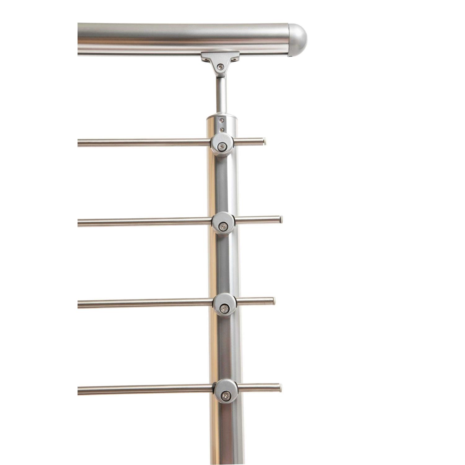 Dolle Prova PA3A 79 in. x 1-1/2 in. Finished Beech Wood Handrail - Zenithce