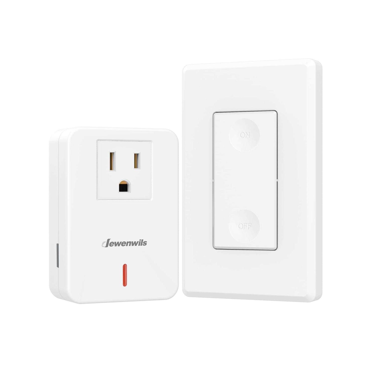 Dewenwils Remote Control Light Socket Wireless Remote Light Bulbs Switch System - Zenithce