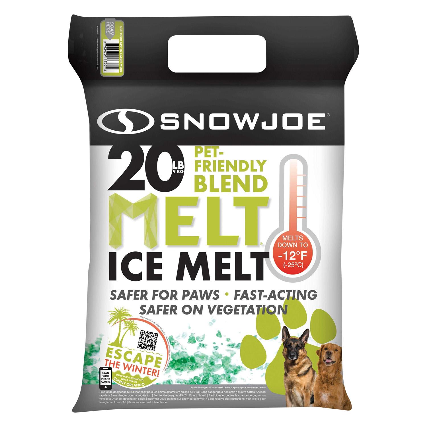Snow Joe Melt20esb Calcium Chloride Blend Ice Melt - Zenithce
