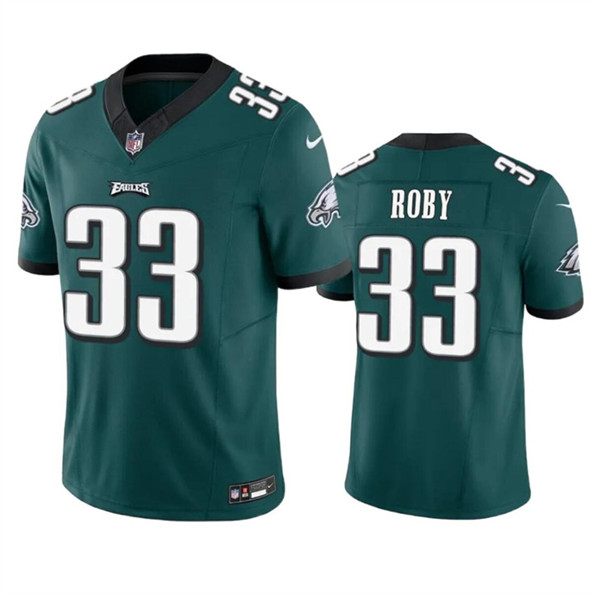 Philadelphia Eagles #33 Bradley Roby Green 2023 F.U.S.E. Vapor Untouchable Limited Stitched Jersey - Zenithce