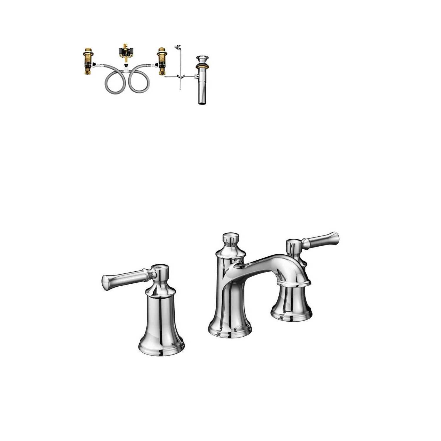 Moen Two-Handle Bathroom Faucet T6805BN - Zenithce