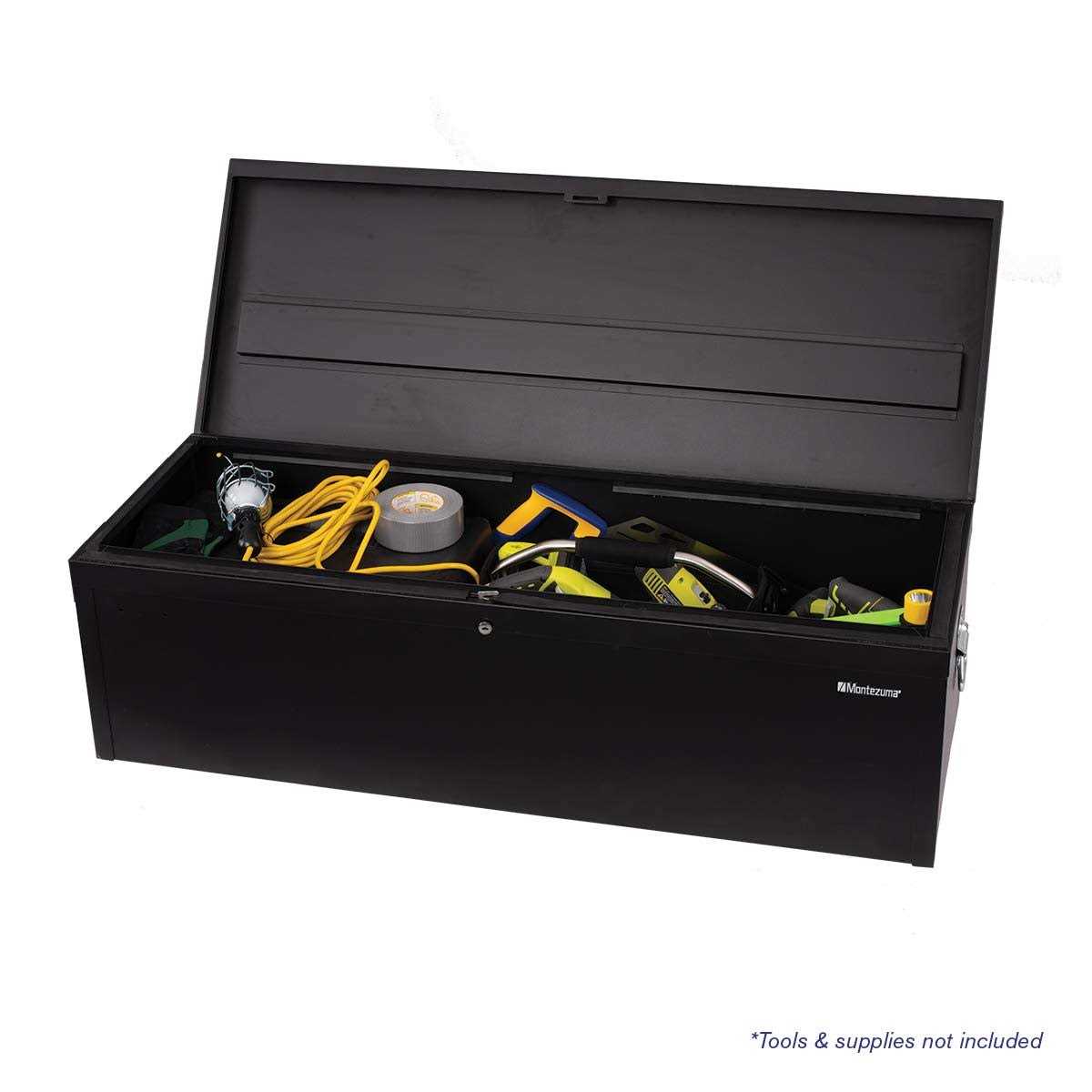 Montezuma 30 in. Steel Utility Box MKDB30B - Zenithce