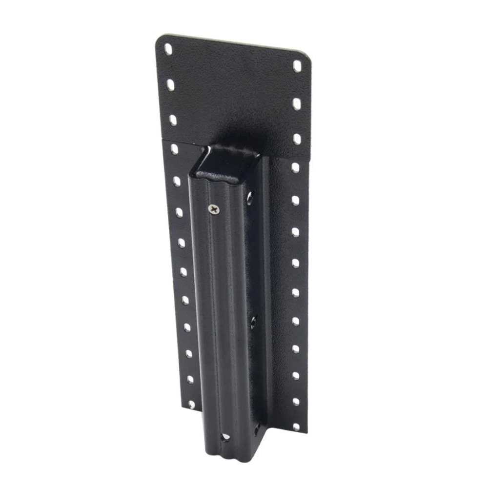 Lifetime Steel Post 7-ft H x 4-in W Black Steel Post Line Fence Post LTP - Zenithce