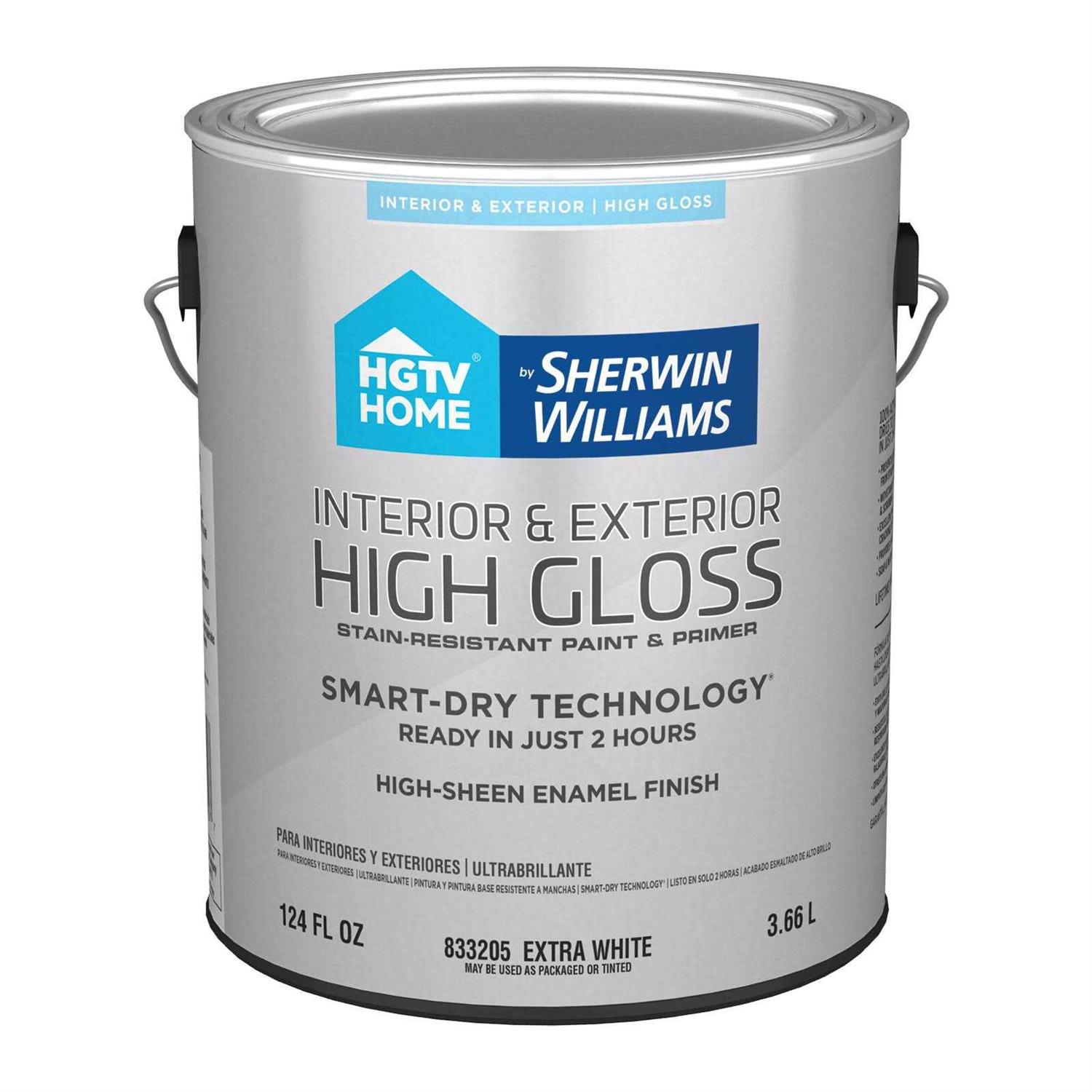 Hgtv Home by Sherwin-Williams Showcase Eggshell Ultra White Tintable Interior Paint - Zenithce
