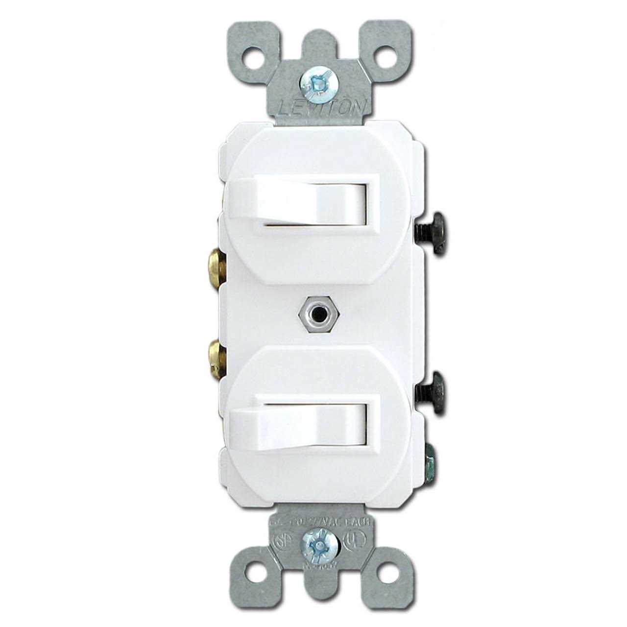 Leviton 5224-2W AC Combination Switch - Zenithce