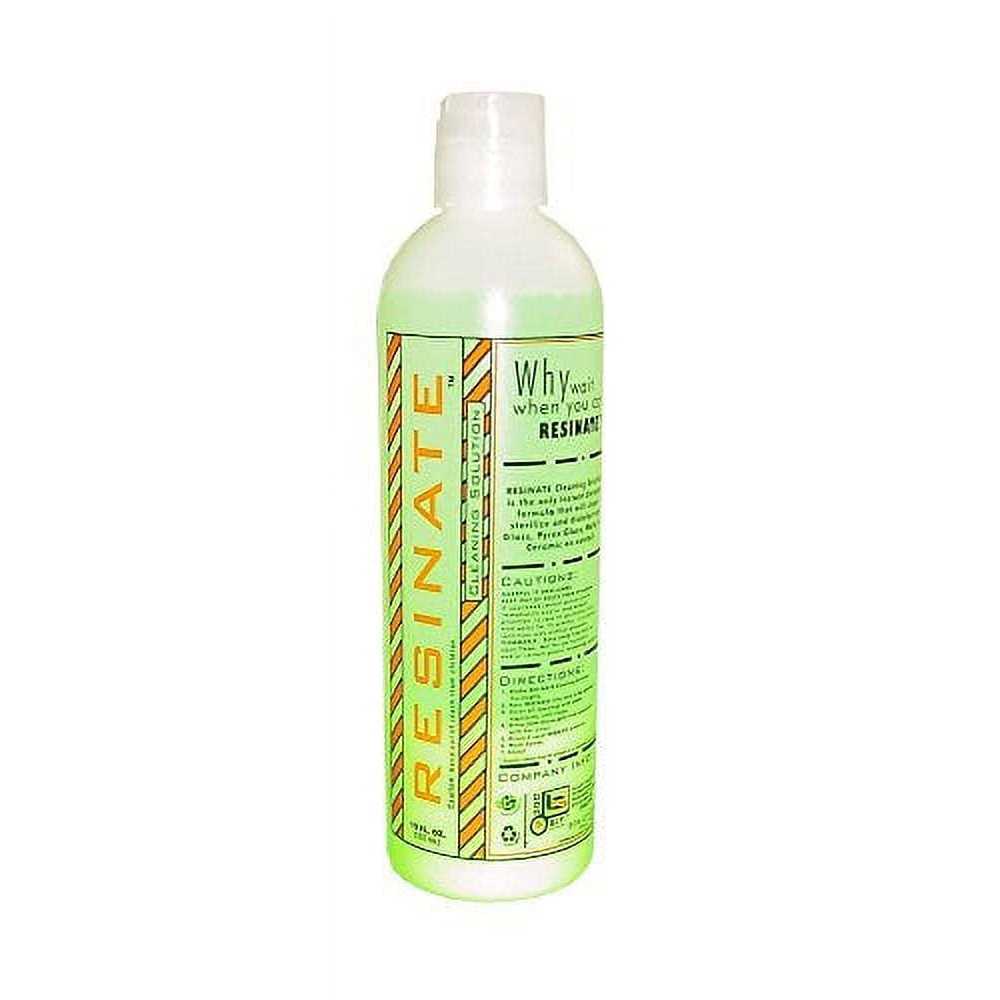 Resinate Green Cleaning Solution Glass Pyrex Metal Ceramic Disinfect Clean - Zenithce