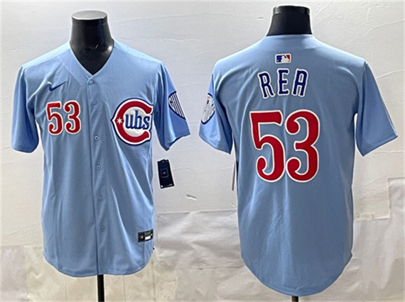 Chicago Cubs #53 Colin Rea Blue 2024-25 2nd Alternate Limited Stitched Jersey - Zenithce