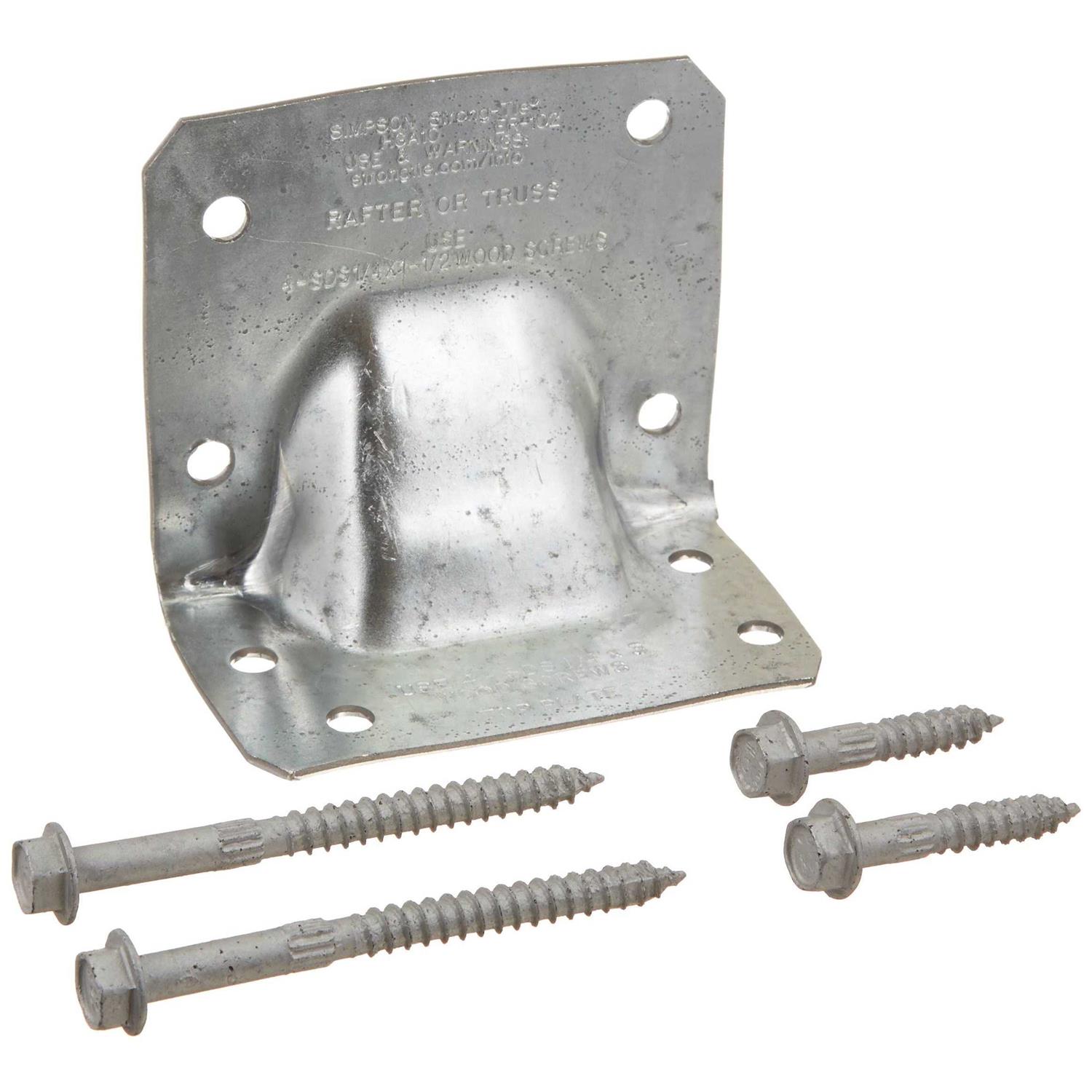 Simpson Strong-Tie HGA10KT Gusset Angle Hurricane Tie Kit - Zenithce