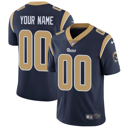 Los Angeles Rams Navy Blue Team Color Vapor Untouchable Limited Stitched NFL Jersey - Zenithce